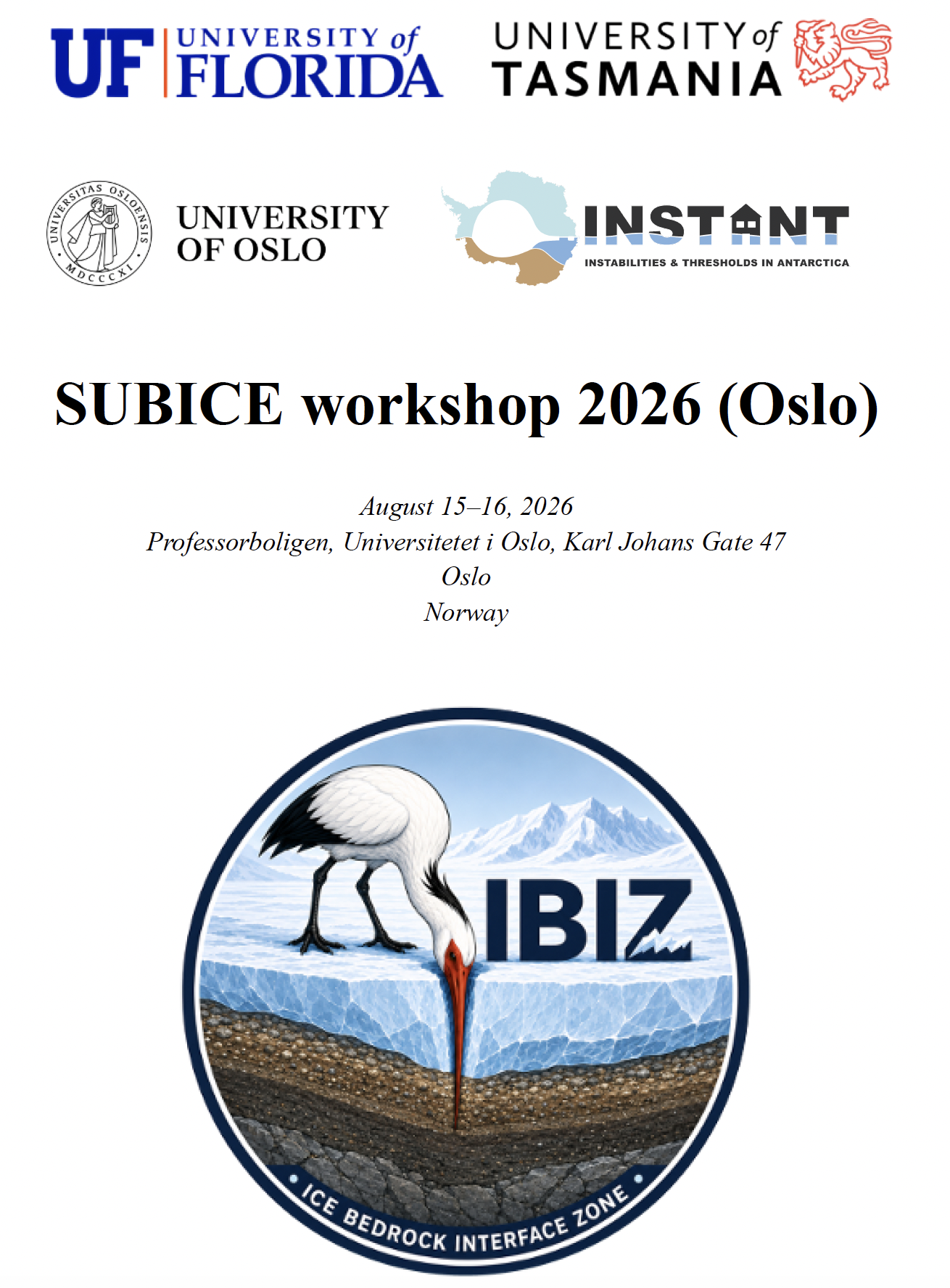 SUBICE2026 WorkshopReport