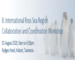 The II Ross Sea Region Collaboration and Coordination workshop has been postponed until a later date due to the COVID-19 emergency and cancellation of the SCAR-OSC 2020. 